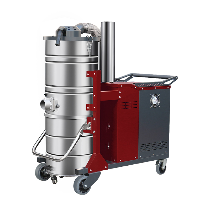 高雄坦洁380V 双桶手动反吹工业吸尘器X8系列